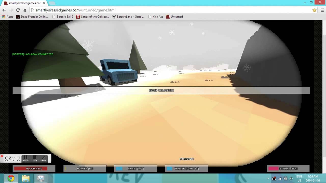 Unturned: Driving down the mountains