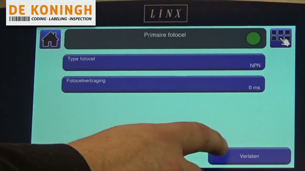 Linx 89XX - Lijninstellingen