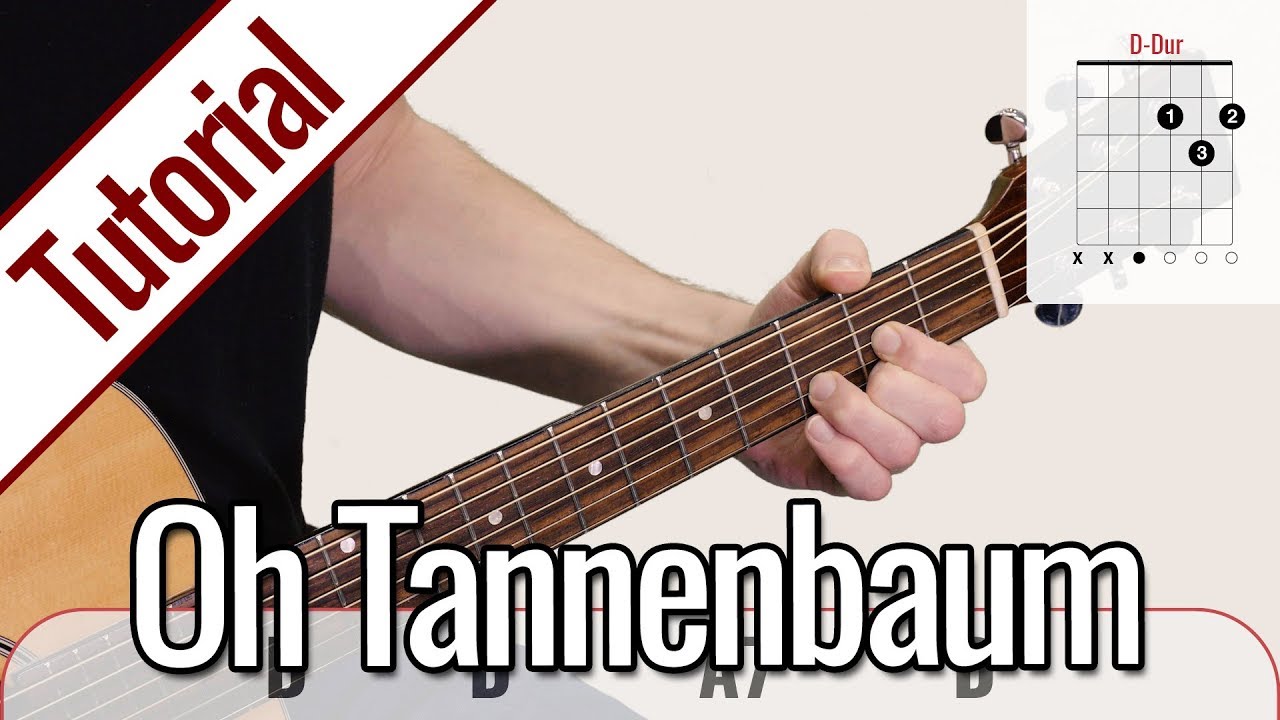 Oh Tannenbaum - Weihnachtslied | Gitarren Tutorial Deutsch