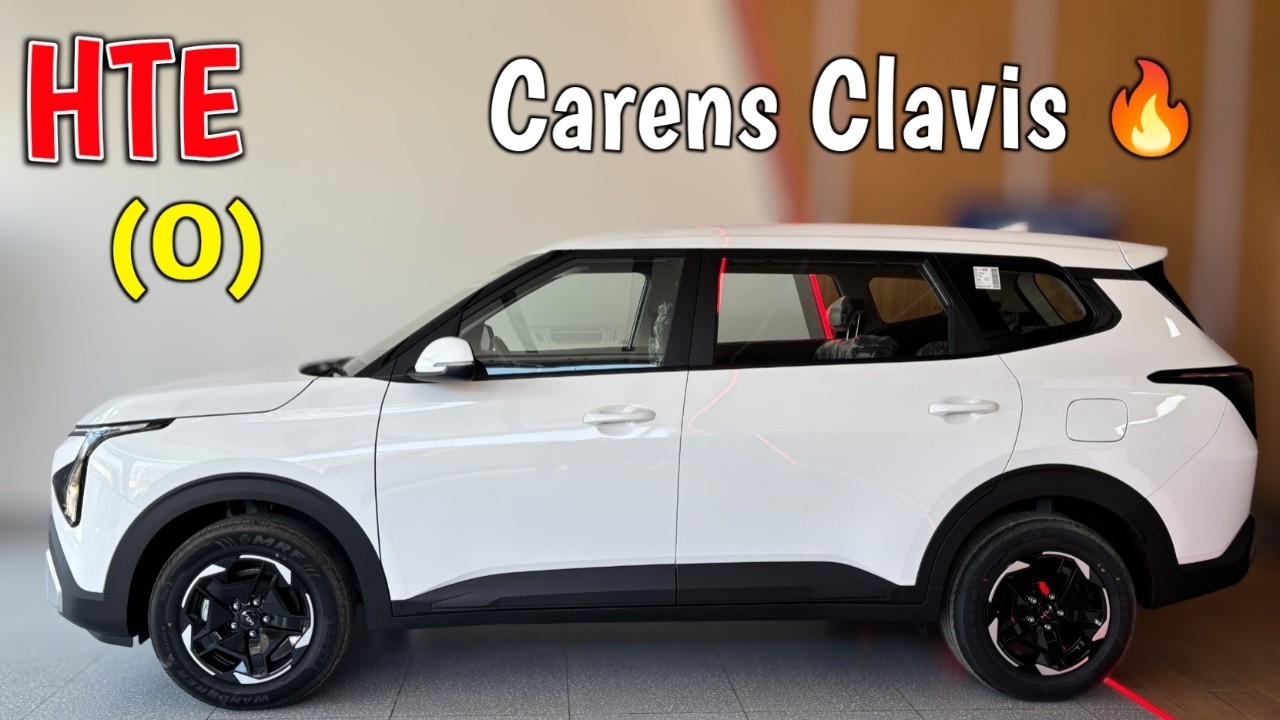2026 Kia Carens Clavis Base Model Review 🥳 Carens Clavis HTE (O) | Petrol Manual