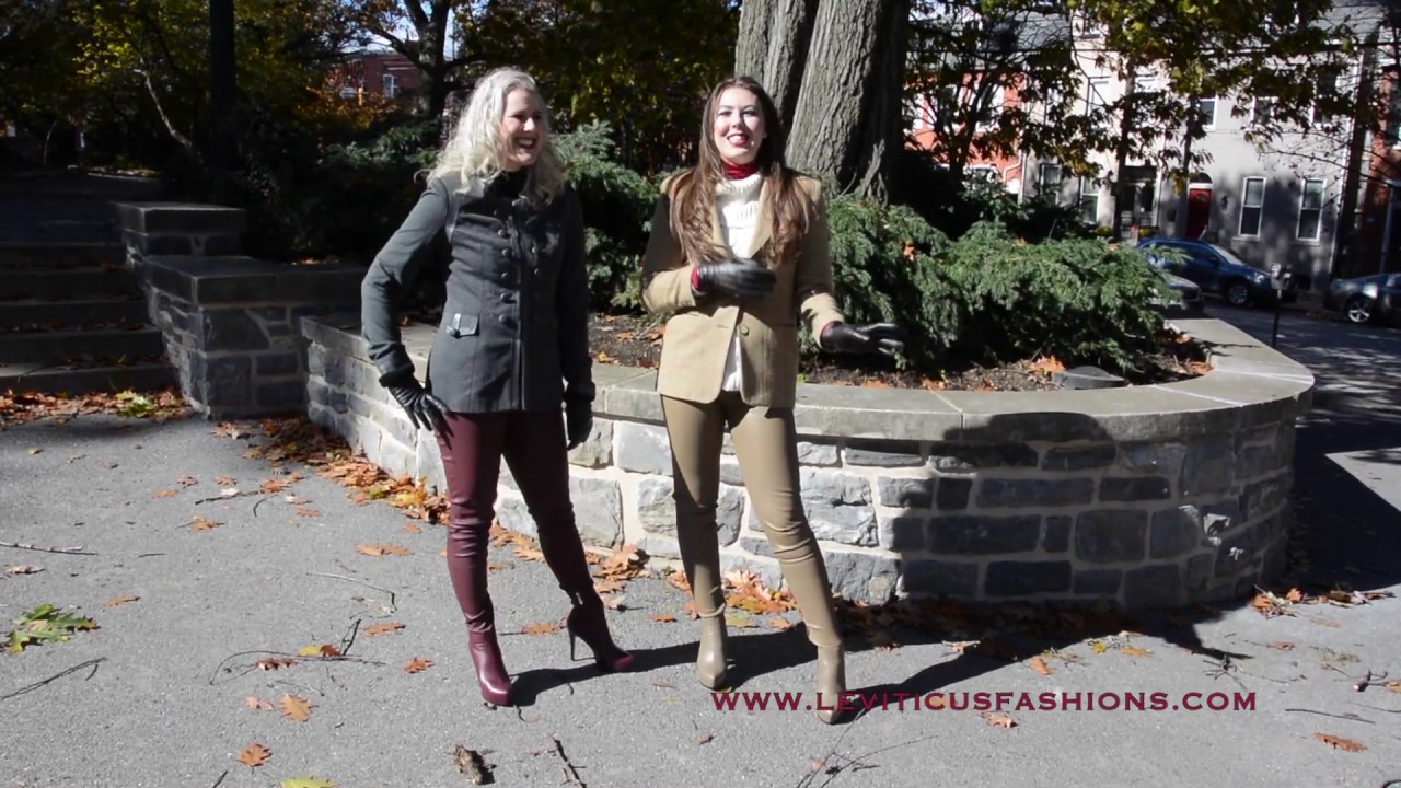 LEATHER BOOTPANTS X 2 IN LANCASTER AGAIN