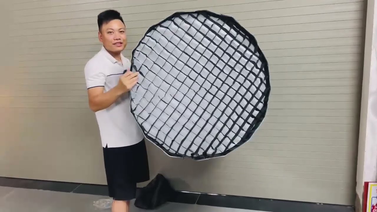 Hướng dẫn cách thao tác sử dụng softbox Parabolic loại giá rẻ ngàm nhựa @shopnhiepanh261