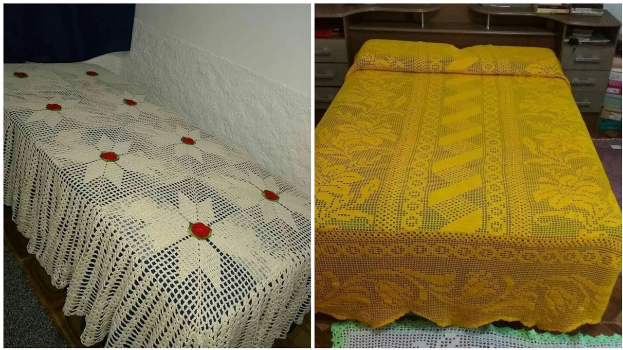 new arrivals of crochet bed sheets patterns