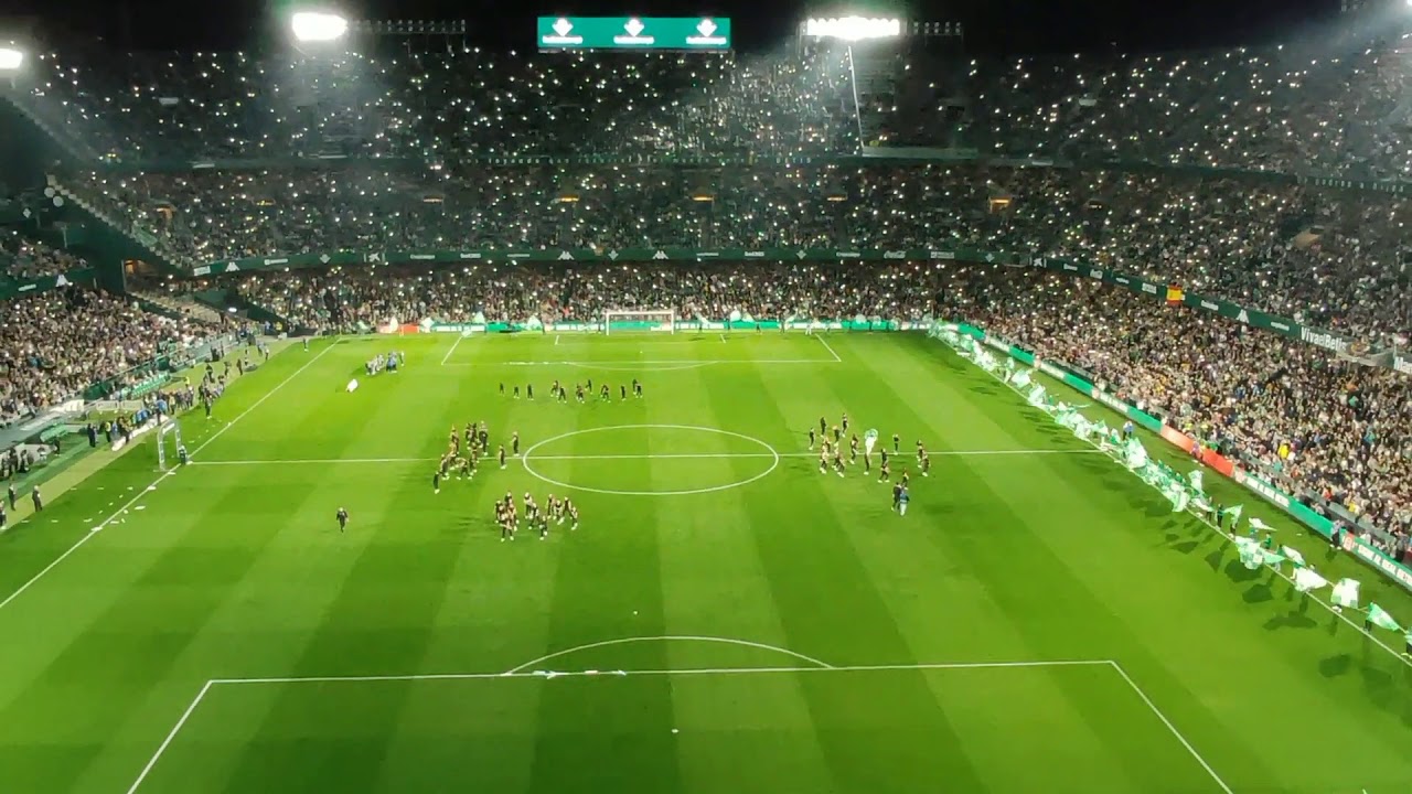 REAL BETIS - FC BARCELONA 2020// ESPECTÁCULO DE LUCES