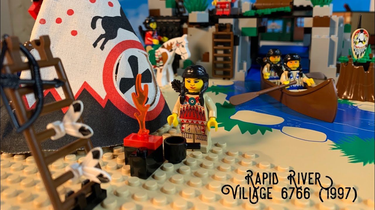 LEGO Rapid River Village Set 6766 from 1997