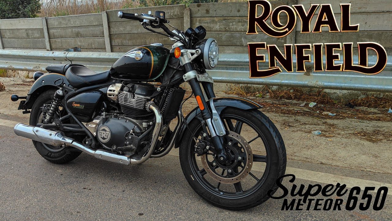165 wo bhi 5th gear me 😱 super meteor 650🤯 top speed and review