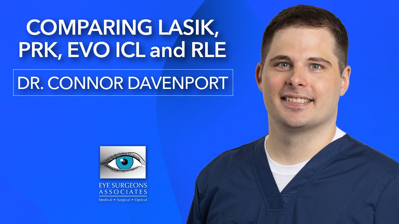 Comparing LASIK PRK EVO ICL and RLE | Eye Surgeons Associates