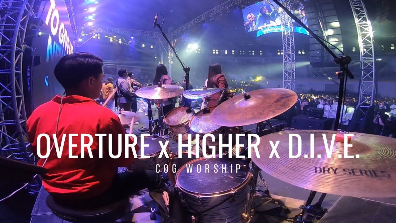 Overture x Higher x D.I.VE. - COG Worship // YE Conference Day 3 // Drum Cam