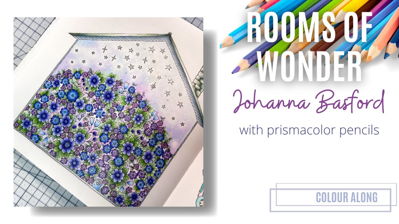 Colour Along | Rooms of Wonder by Johanna Basford