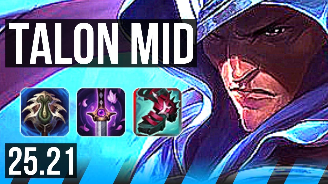 TALON vs AKALI (MID) | Dominating | KR Diamond | 25.21