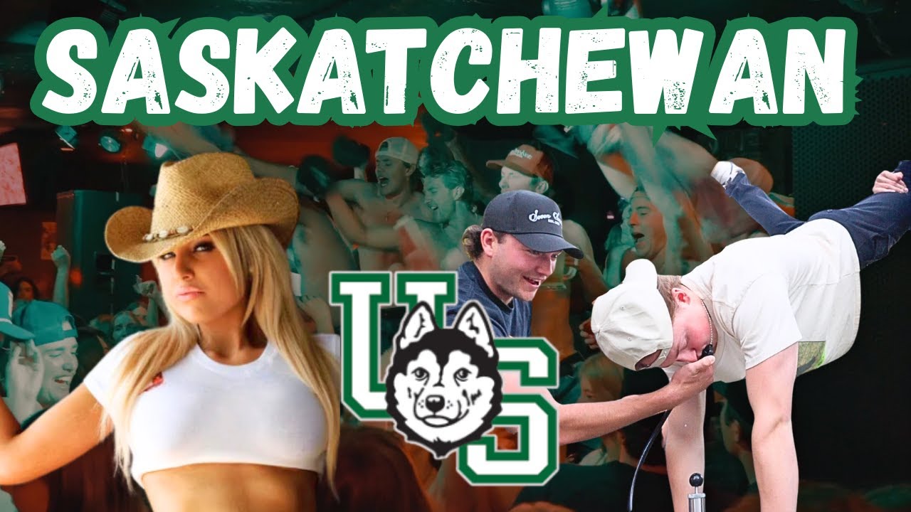 Hockey Player Survey Prank at the University of Saskatchewan - CANADIAN COLLEGE TOUR