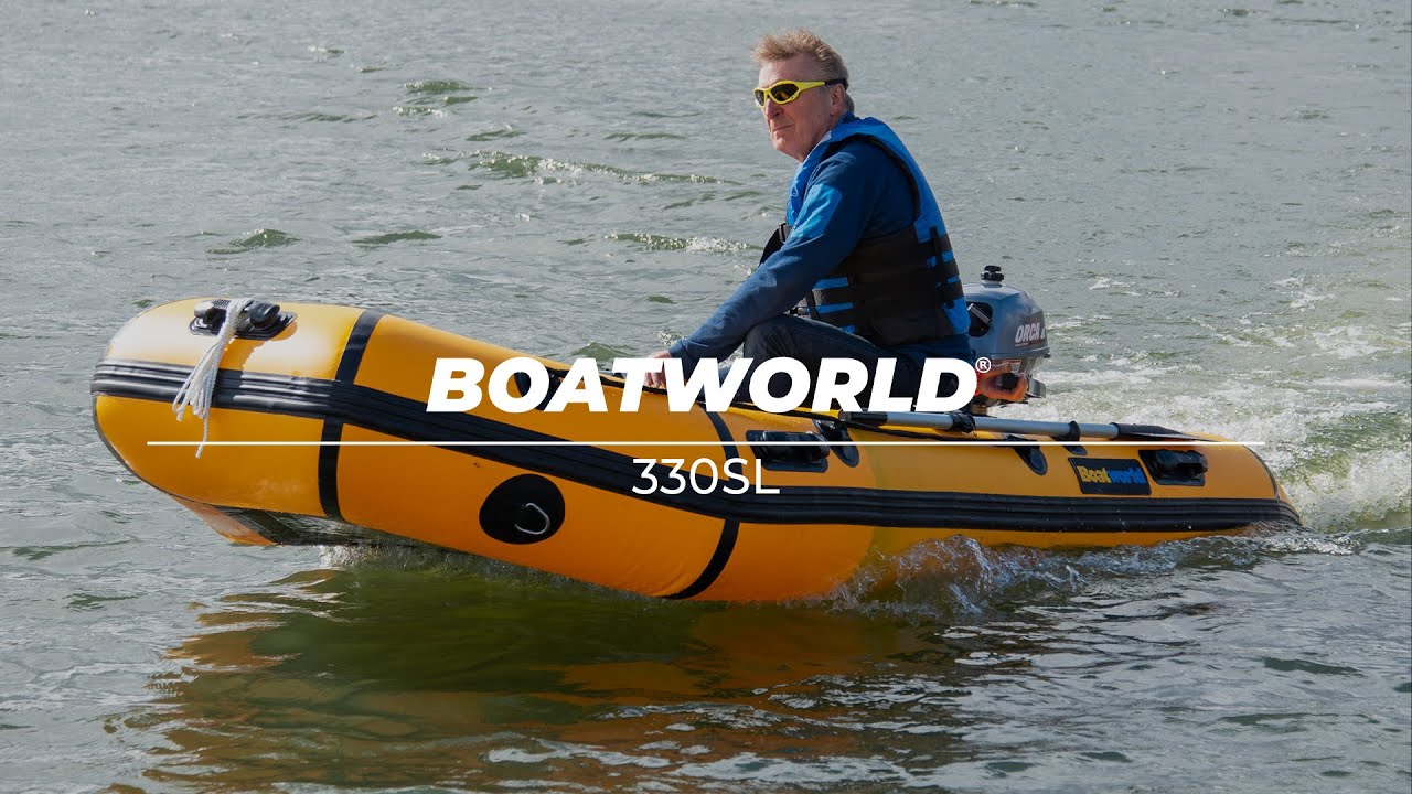 Boatworld 330SL Slatted Floor Inflatable Boat | In Action