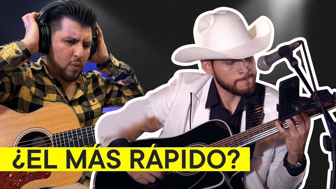 Reacciono a DAVID LOYA, el guitarrista MÁS RÁPIDO del regional 😱