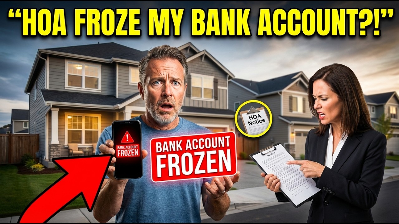 HOA Froze My Bank Account Without Warning… Big Mistake!