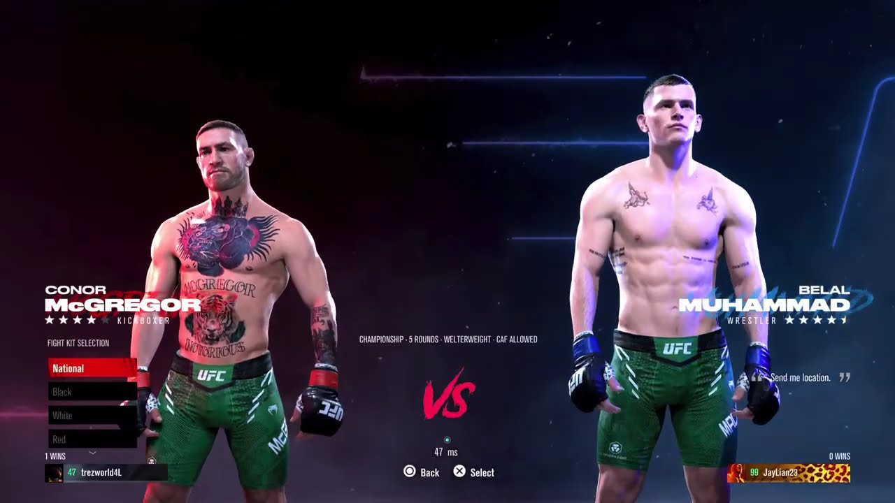 Live ends when I win 10 times on UFC 5