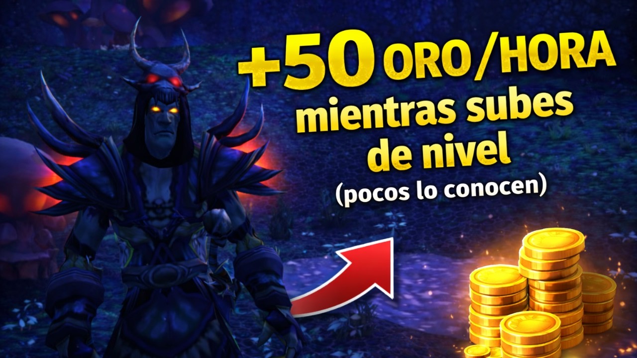 Como farmear ORO sin COMPETENCIA en WoW Classic TBC desde el nivel 60.