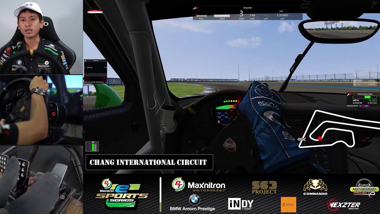 ‎Chang International Circuit Track Guideline - PT MAXNITRON e-Sports SERIES - Assetto Corsa