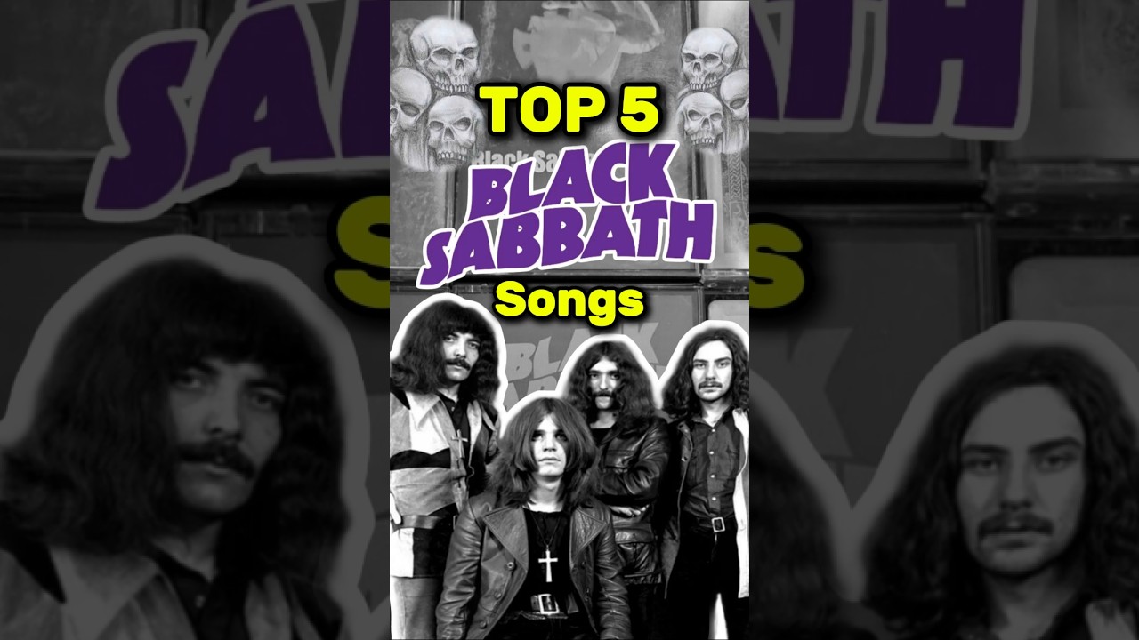 Top 5 Black Sabbath Song of All Time 🤘| Heavy Metal Legends