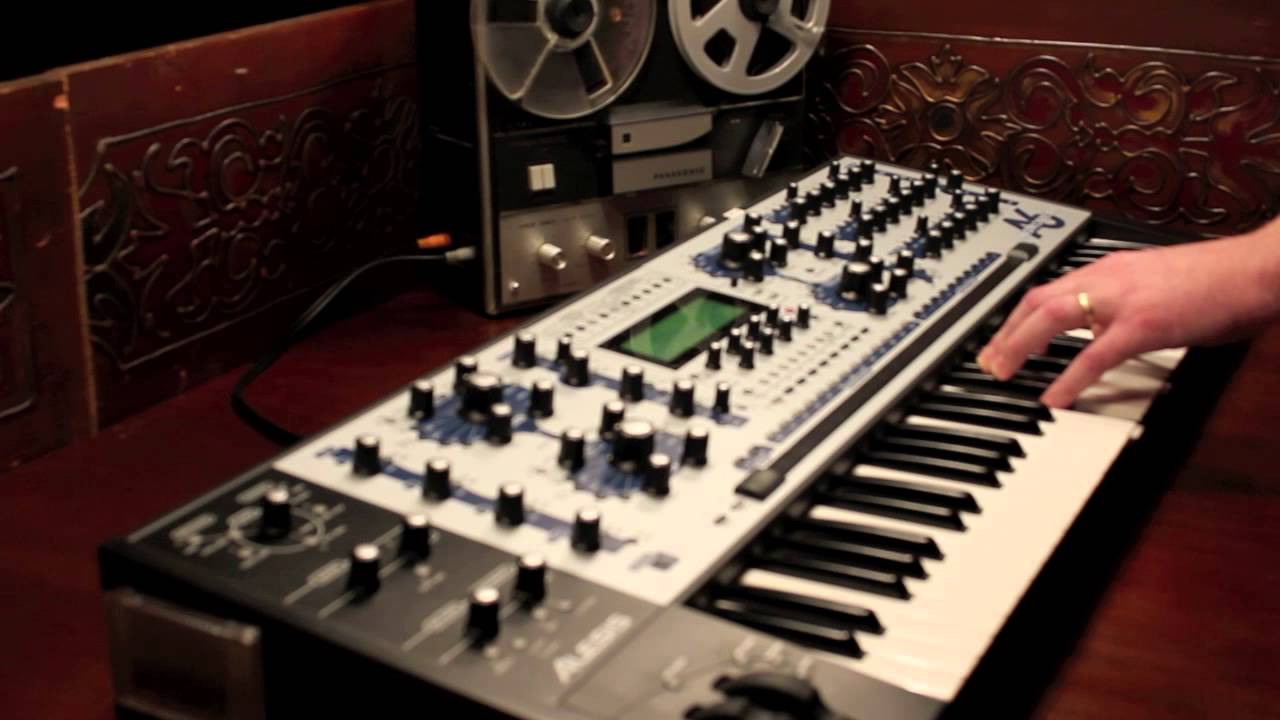 Alesis Andromeda A6 straight to tape.