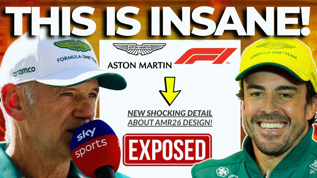 FINALLY! Adrian Newey Reveals SHOCKING Details of Aston Martin’s INSANE 2026 F1 Car! | F1 News