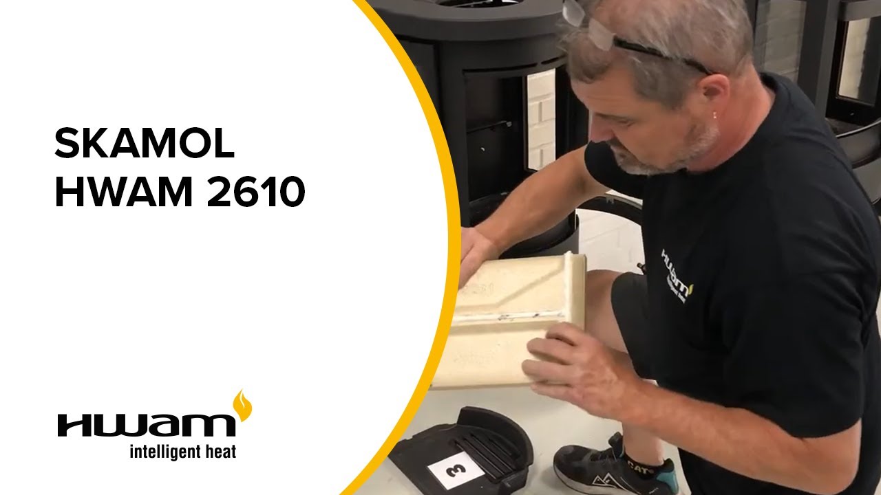 HOW TO -  HWAM 2610: Udskiftning af skamol
