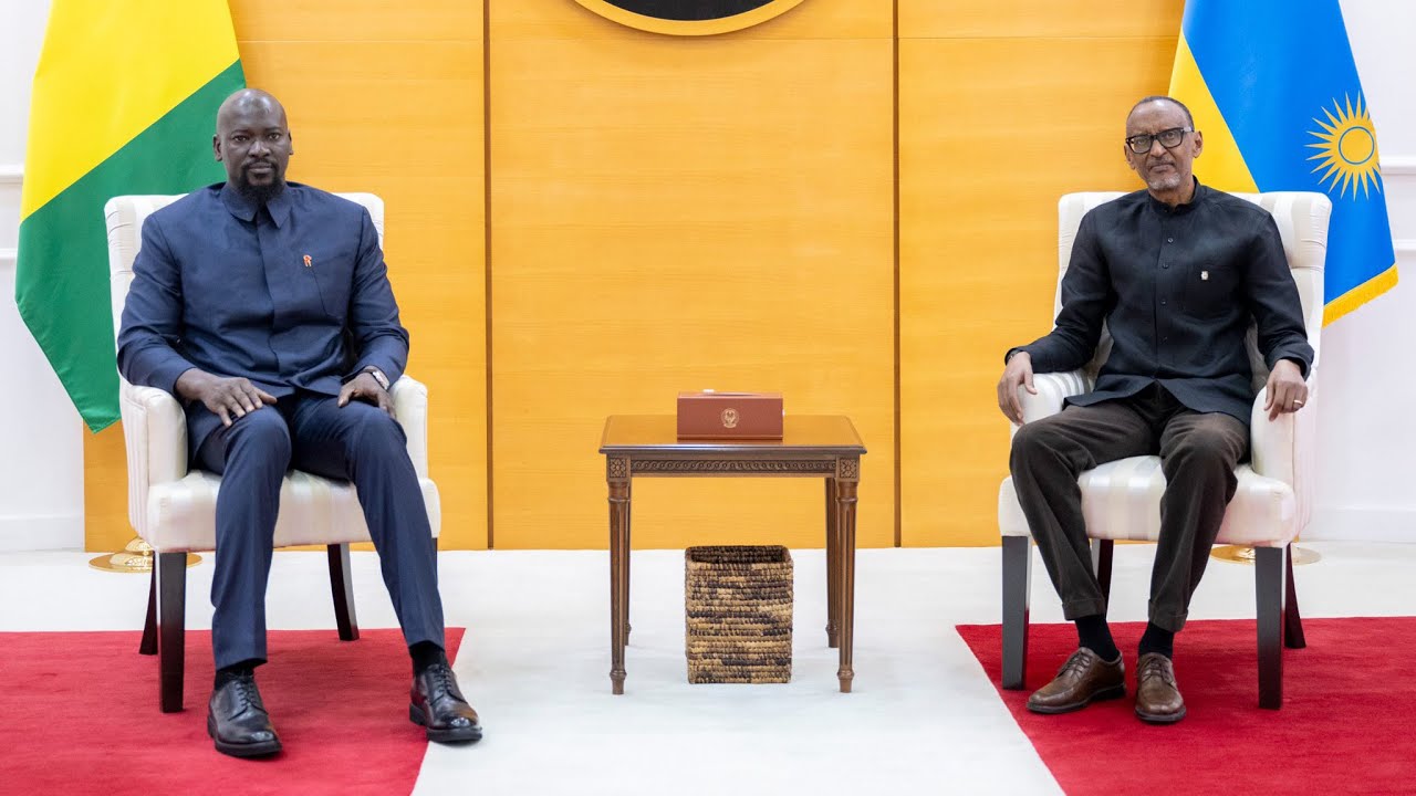 Why is President Doumbouya of Guinea visiting Rwanda?