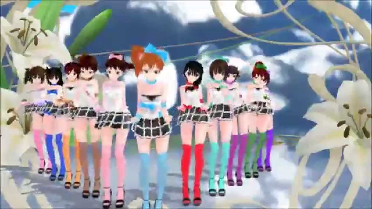 [MMD] Morning Musume [Help Me]