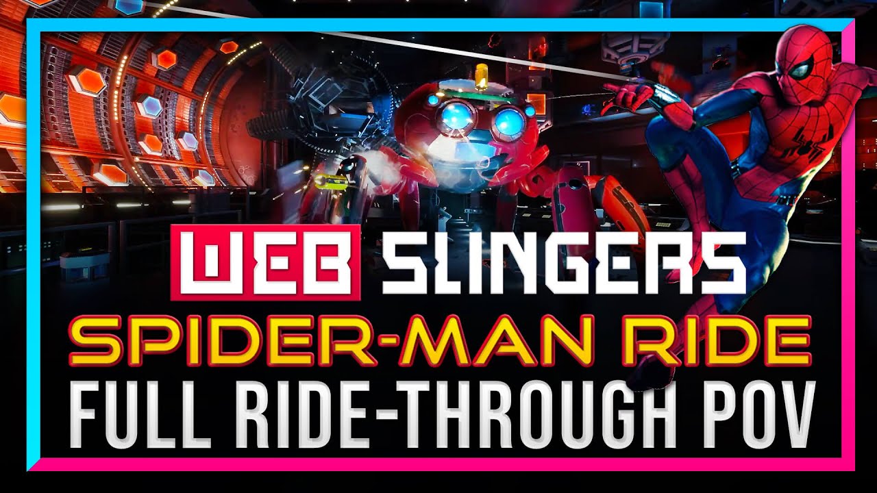 FULL Spider-Man RIDE POV -  WEB SLINGERS at Disney California Adventure - DSNY Newscast