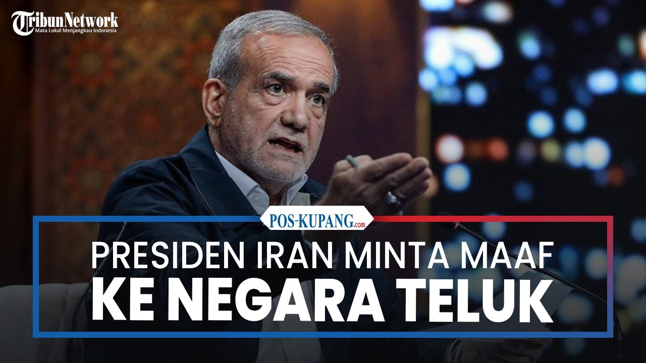 Presiden Iran Masoud Pezeshkian Minta Maaf atas Serangan ke Negara Teluk