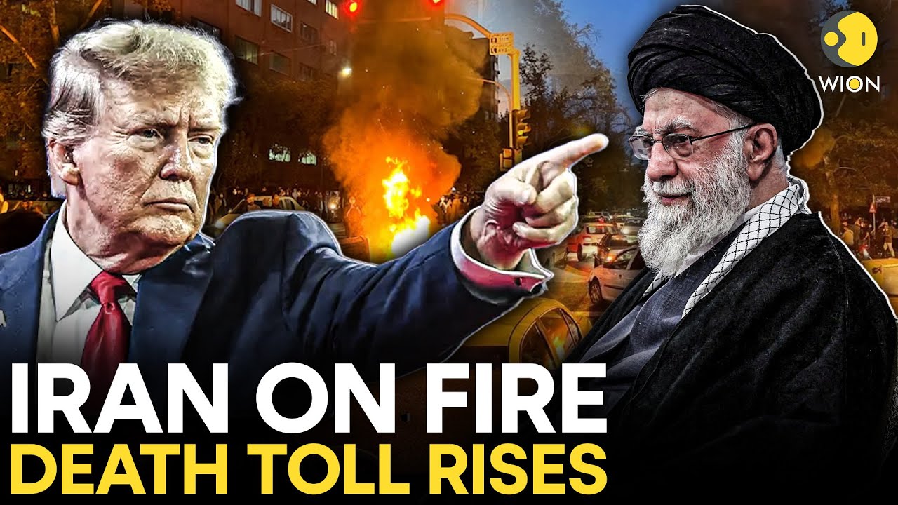 US-Iran Tensions: Trump Threatens Iran as Protests Grow; Khamenei Orders Crackdown | WION Originals