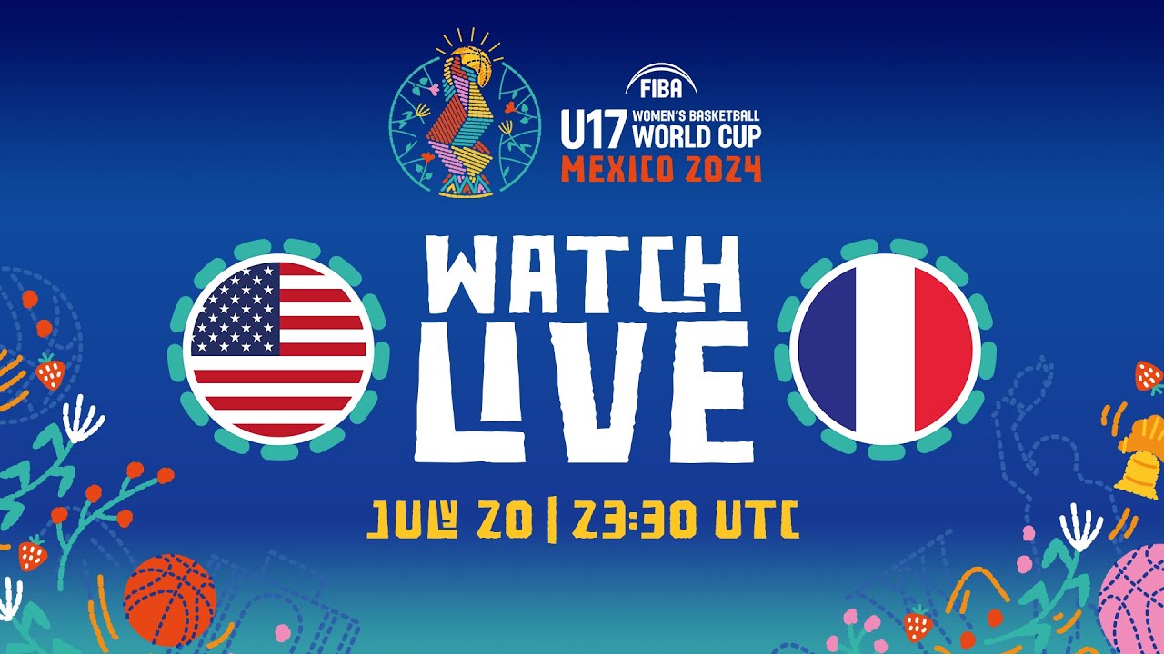 SEMI-FINALS | USA v France | Full Basketball Game | FIBA U17 Women's Basketball World Cup 2024
