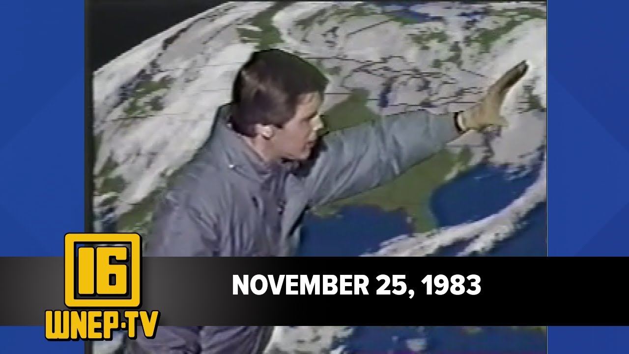 Newswatch 16 for November 25, 1983 | From the WNEP Archives