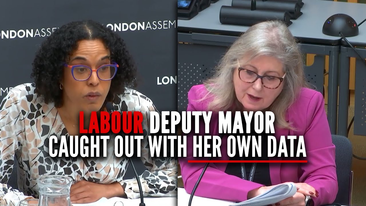 Susan Hall catches out deputy Mayor with HER OWN DATA | Susan Hall AM