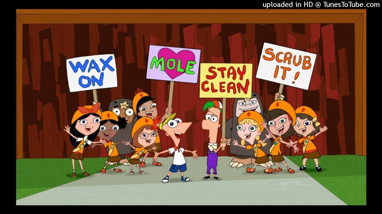 Phineas & Ferb - Phintastic Ferbulous Carwash (Guide vocal)