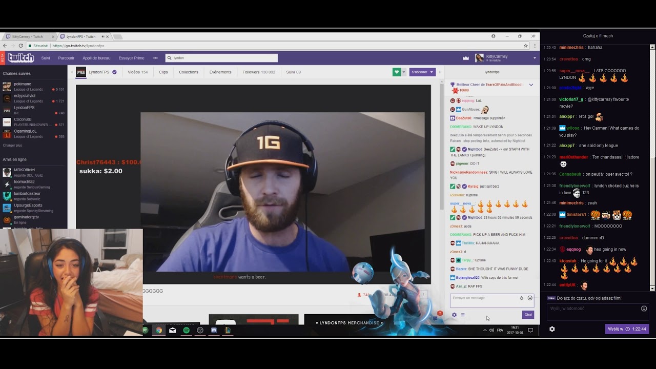 LyndonFPS sings for KittyCarmsy.