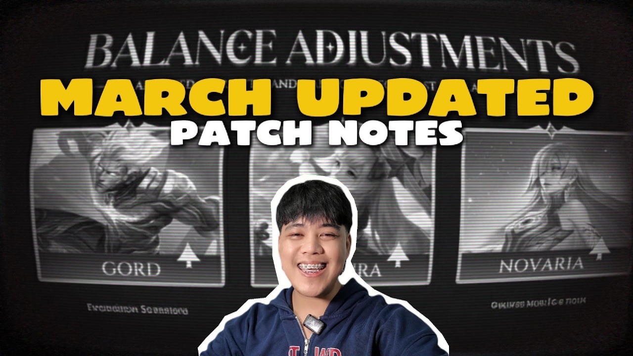 MARCH UPDATED PATCH NOTES