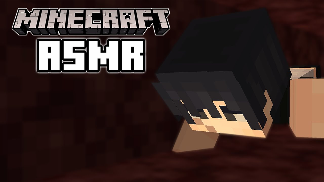 Beating Minecraft while doing Mouth Sounds ASMR