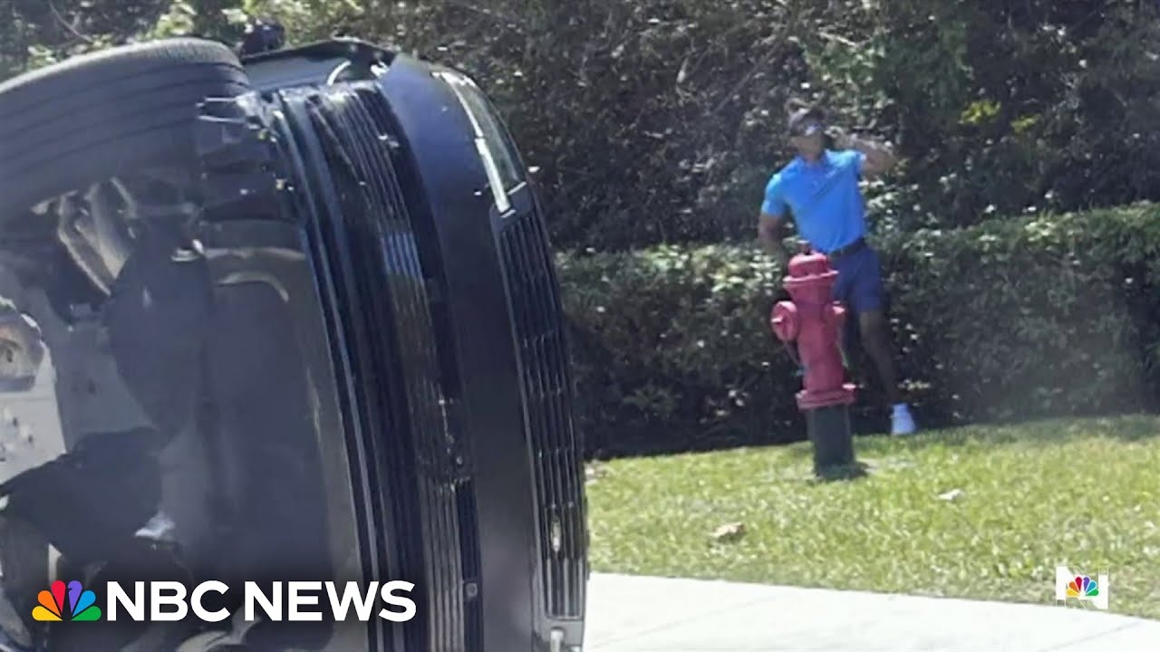 Tiger Woods arrested and charged with DUI after rollover crash