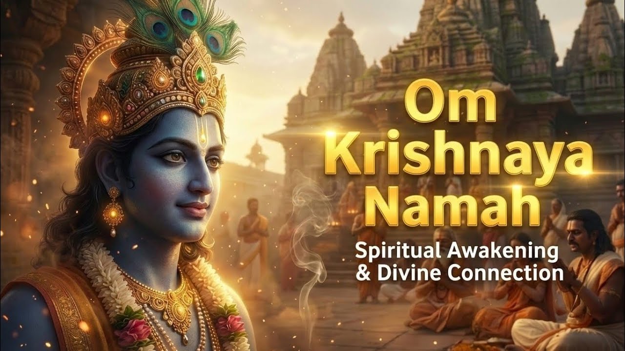 Om Krishnaya Namah | Powerful Chanting Mantra for Spiritual Awakening & Divine Connection