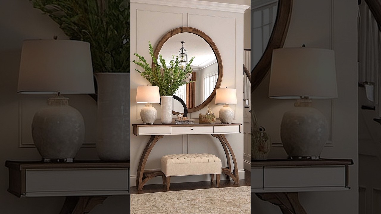 Entryway Decorating Ideas 2026 Entrance Foyer Designs Home Interior Design Trends #console Table