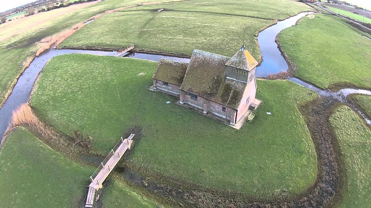 St Thomas a Becket church, Fairfield Romney Marsh. Kent