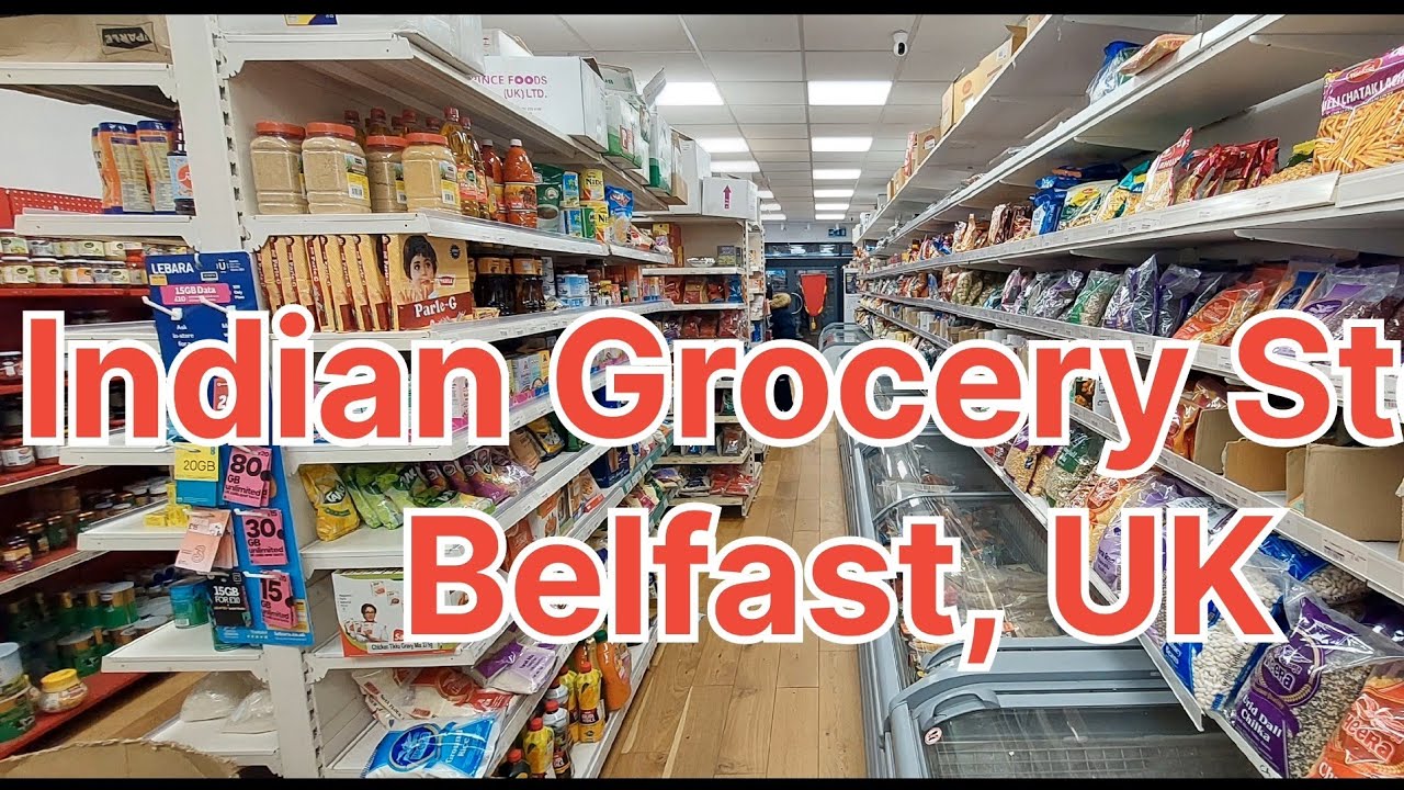 Asian mix store. Indian Grocery Store, Belfast, Northern Ireland UK #indianbelfast #indian #asian
