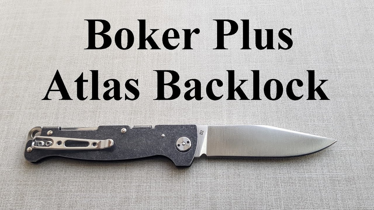 Замок Boker Plus Atlas Backlock