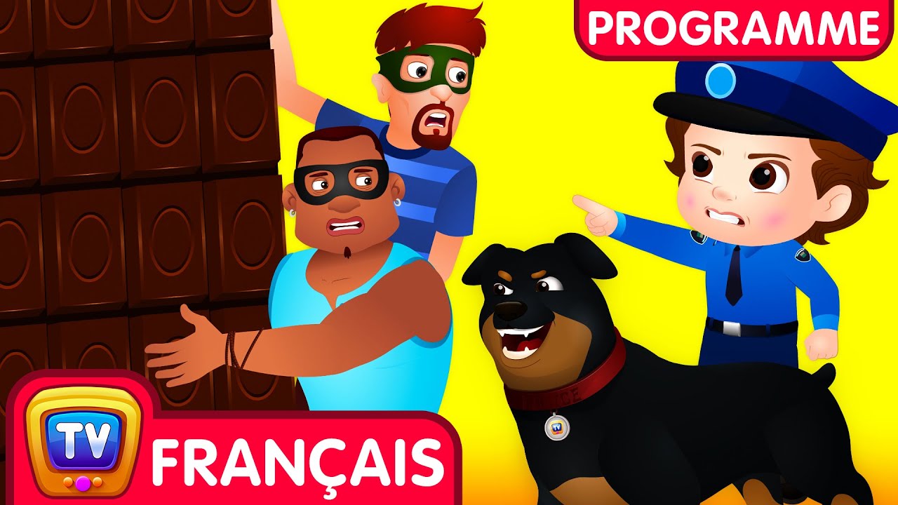ChuChu TV Police Sauve la plus grande tablette de chocolat du monde - &Eacute;pisode de Carnaval