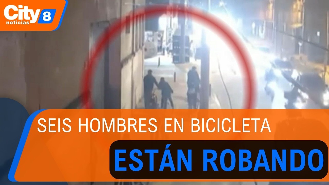 Banda en bicicletas tiene atemorizada la zona industrial de Puente Aranda | CityTv