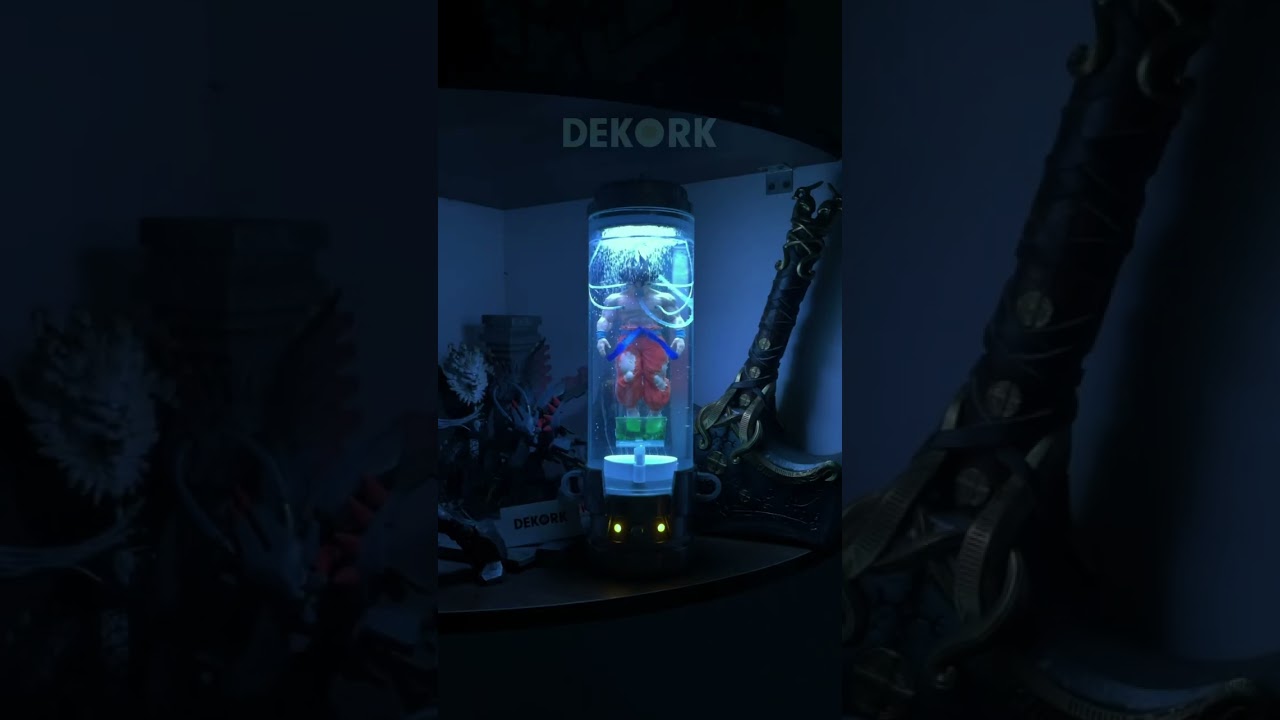 Goku chamber lamp. #dekork #goku #dbz #dragonball #dragonballz