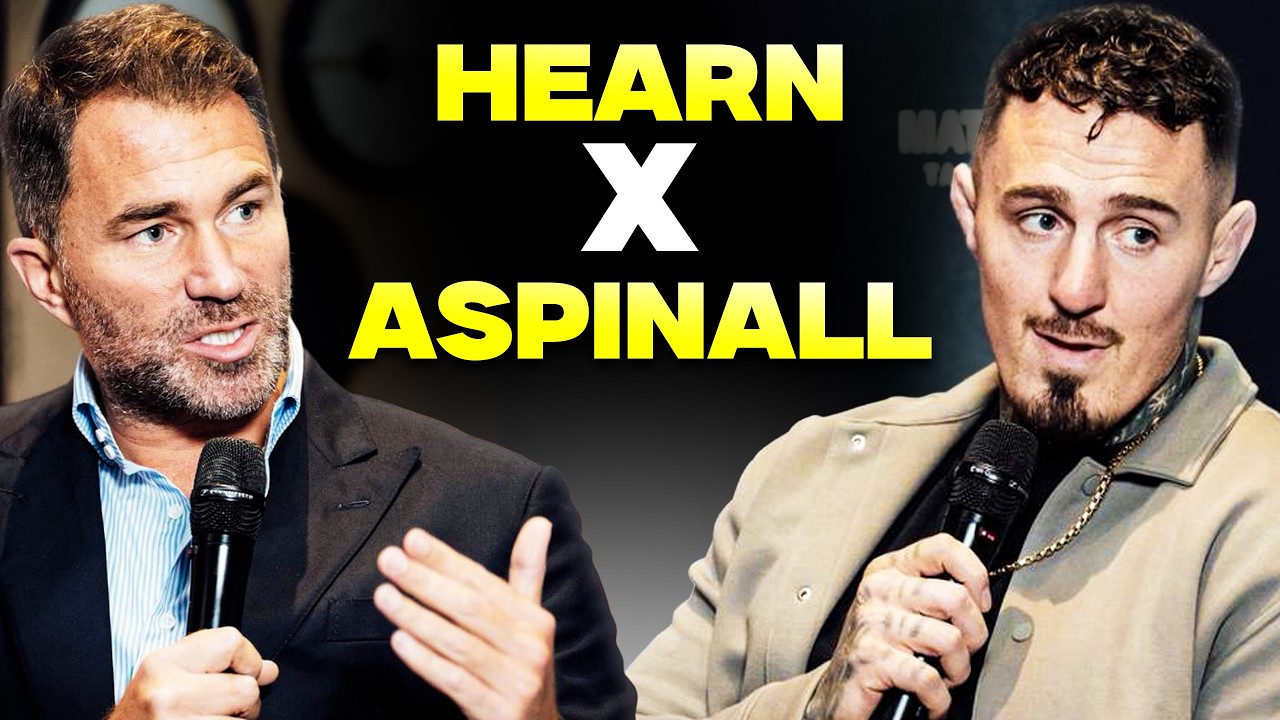 Tom Aspinall x Eddie Hearn | Behind the Scenes Press Day