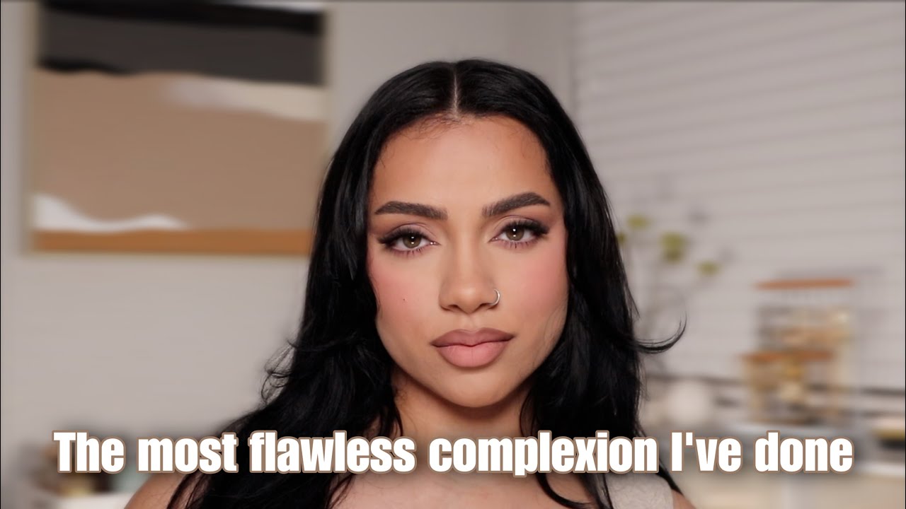 MY MOST FLAWLESS MAKEUP TO DATE | BEST MATTE SKIN IVE EVER DONE | MYESHA POLNETT