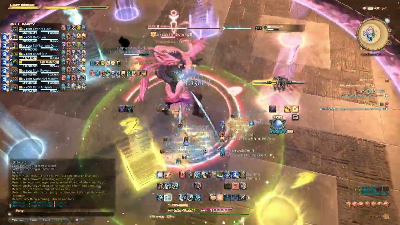 [FFXIV] - AAC heavyweight M12S Phase2 (VPR POV)