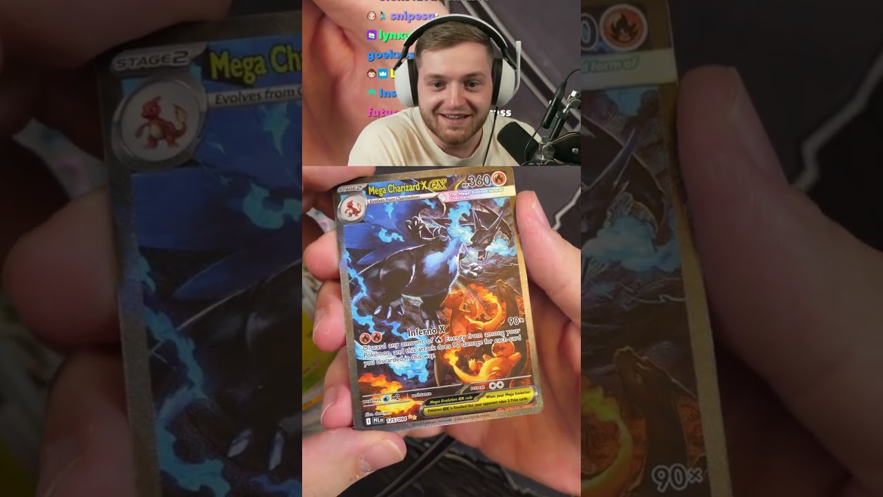 #trymacs unter #Twitch | Mega Charizard X ex #Pok&eacute;mon Opening